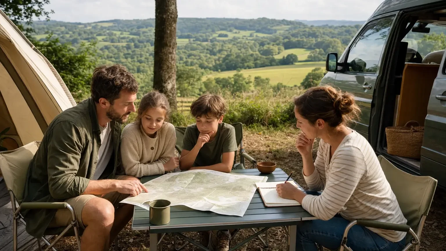 Préparer une checklist avant de réserver un camping près de Limoges