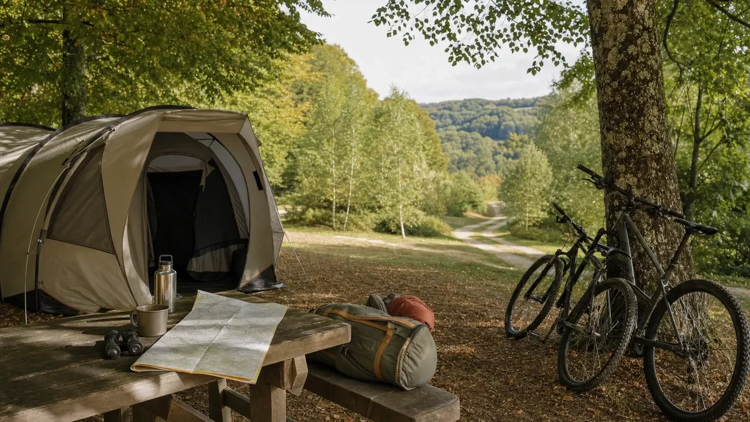 Cinq jours autour de Limoges sans changer de camping